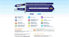 Desktop Screenshot of encontrasantos.com.br